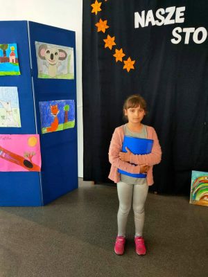 Uczniowie prezentujący swoje talenty