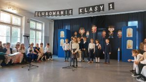 Uroczystość ślubowania dzieci na uczniów