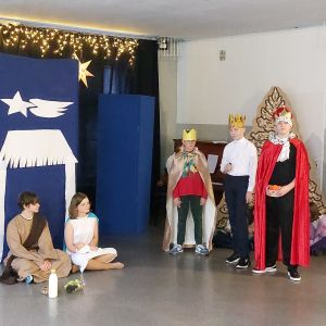 Przedstawienie w wykonaniu uczniów