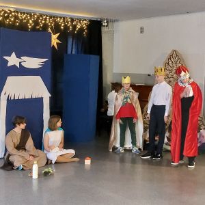 Przedstawienie w wykonaniu uczniów