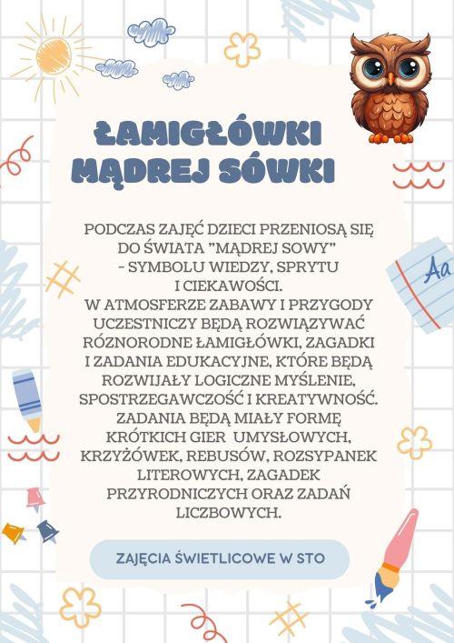 Opis zajęć